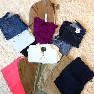 J CREW BUNDLE ALL NEW (MOST W TAGS)
